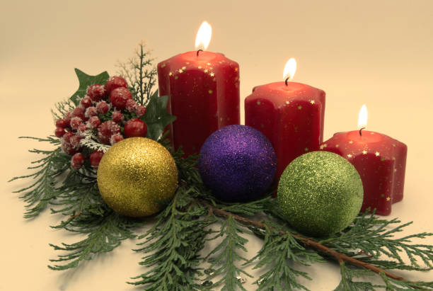 istock A studio shot candlelight Christmas decoration 1062723272