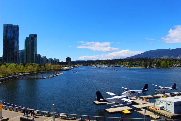 istock View of Vancouver Harbour at Canada Place 1062728494