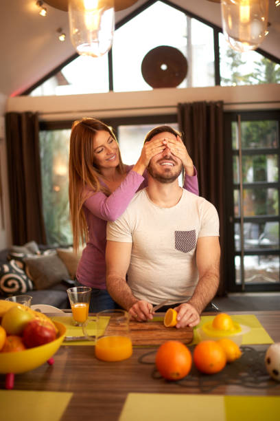 istock Couple enjoying a romantic breakfast 1062728600