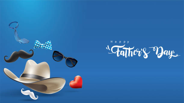 istock Happy Father’s Day design with fun concept and pastel color 1062752596