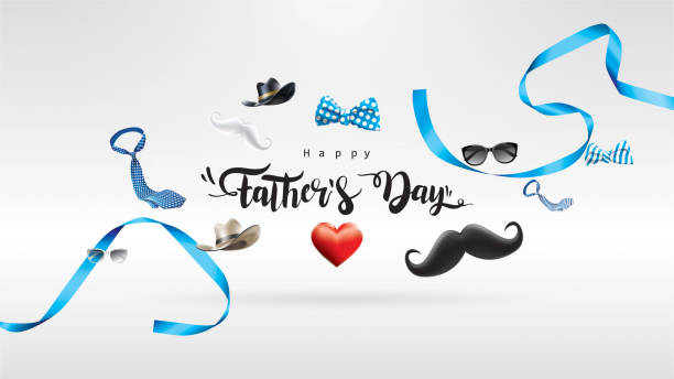 istock Happy Father’s Day design with fun concept and pastel color 1062756570