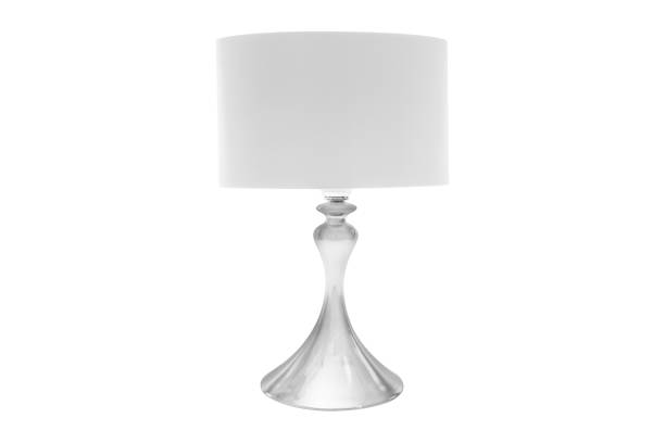 istock Decorative standing light / FLOOR LAMP / LAMPSHADE isolated on white 1062768316