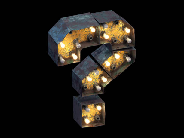 istock Very old and broken lamp sign font. 1062780738