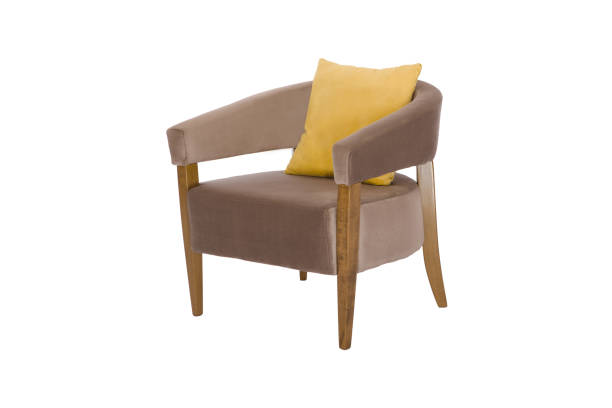 istock armchair. Modern chair on white background. Texture chair. 1062802134