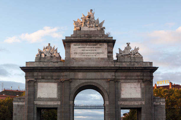 istock Historic monument Puerta de Toledo or Toledos gate in Madrid 1062817848