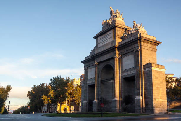 istock Historic monument Puerta de Toledo or Toledos gate in Madrid 1062819318