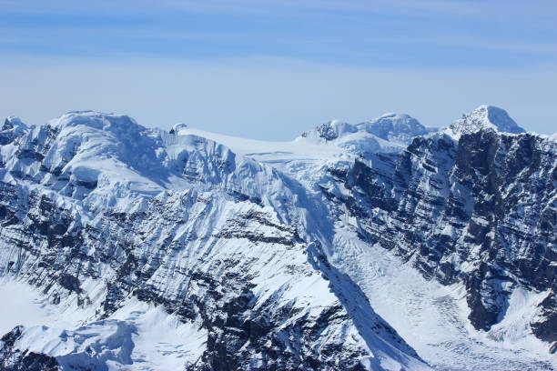 istock Snow covered mountains and glaciers in Alaska 1062822490