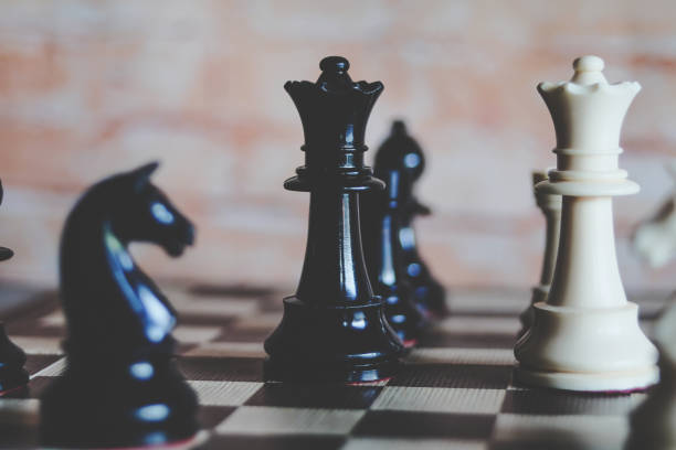 istock chessboard game for ideas  and business strategy, business planner concept. 1062824128