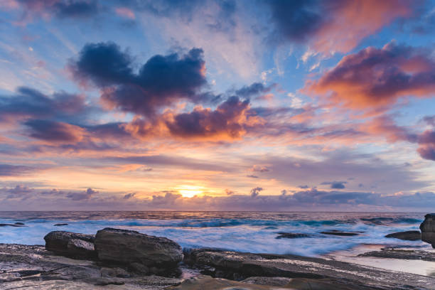 istock A Showy Sunrise Seascape 1062825846