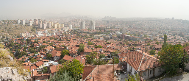 Panoramic View of Ankara - Turkey