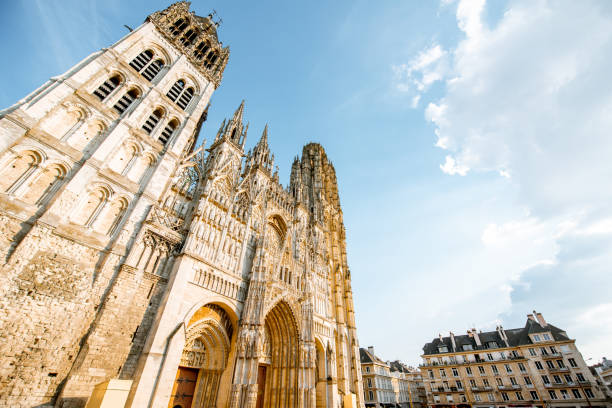 istock Rouen cathedral in France 1062840022