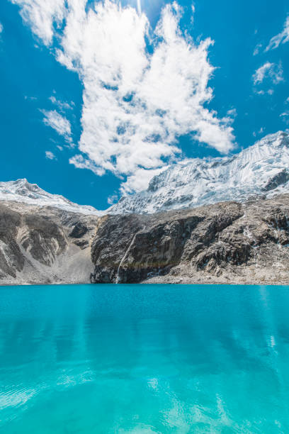 istock Glacier lake in the Andes Mountains in Peru 1062847292
