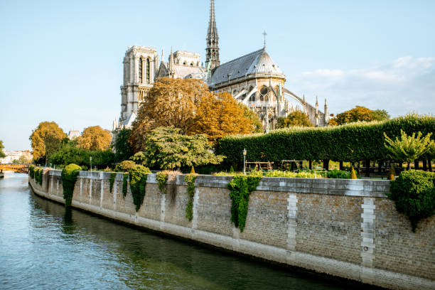 istock Notre-Dame cathedral in Paris 1062864244
