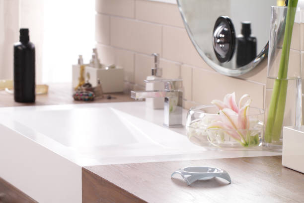 istock soap container on the sink counter 1062874774