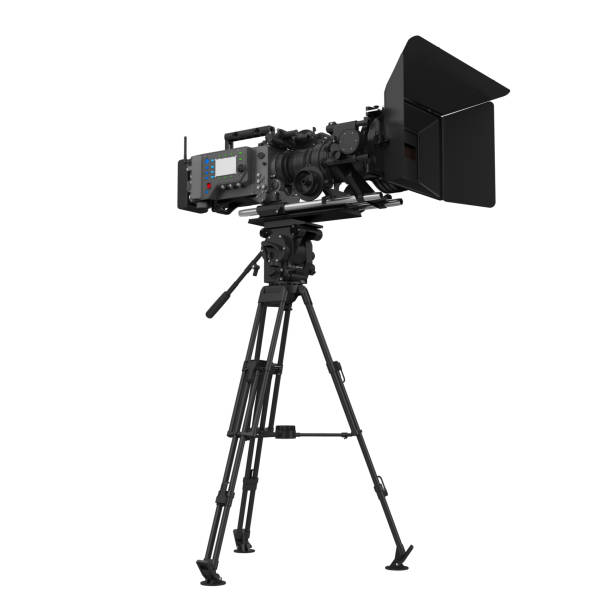 istock Video Camera on the Tripod Isolated 1062881910