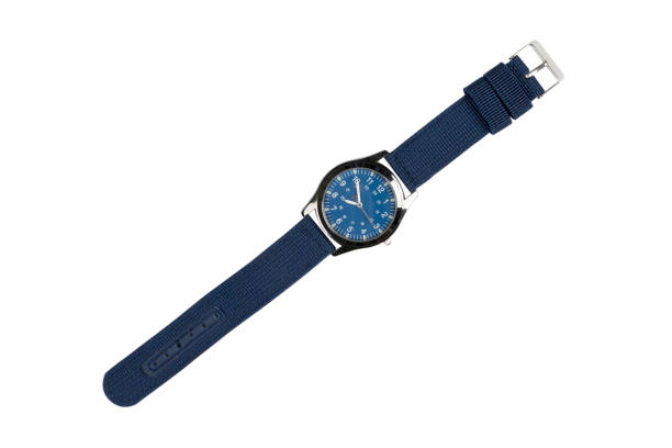 istock wristwatch isolated on white background - clipping paths 1062894384
