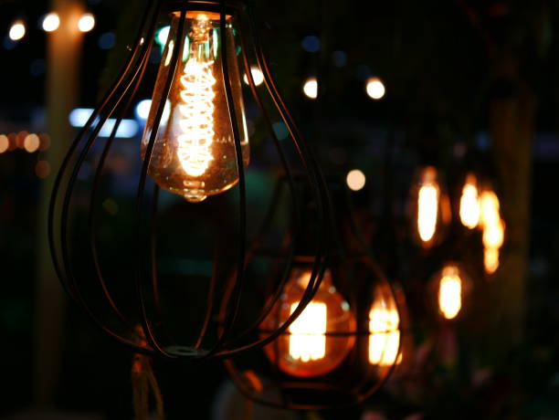 istock Vintage electric lamps 1062901434