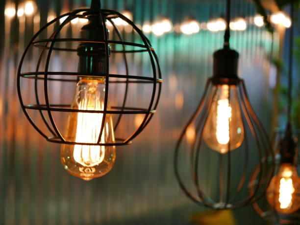 istock Retro or Vintage bulbs lamp 1062901490