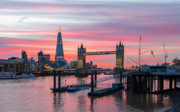 istock London skyline at dusk with twilight sky 1062904734