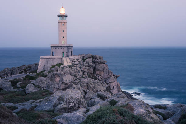 istock Lighthouse of Punta Nariga, Malpica, La Coruna, Spain. 1062904868
