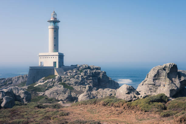 istock Lighthouse of Punta Nariga, Malpica, La Coruna, Spain. 1062904880