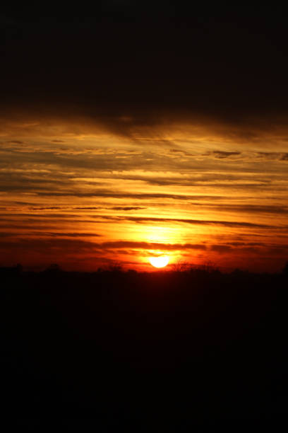 istock Sunset Autumn Agricultural Fields seeding 1062907552