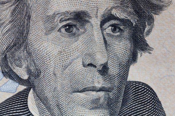 istock Andrew Jackson's look on a twenty dollar bill. 1062912978