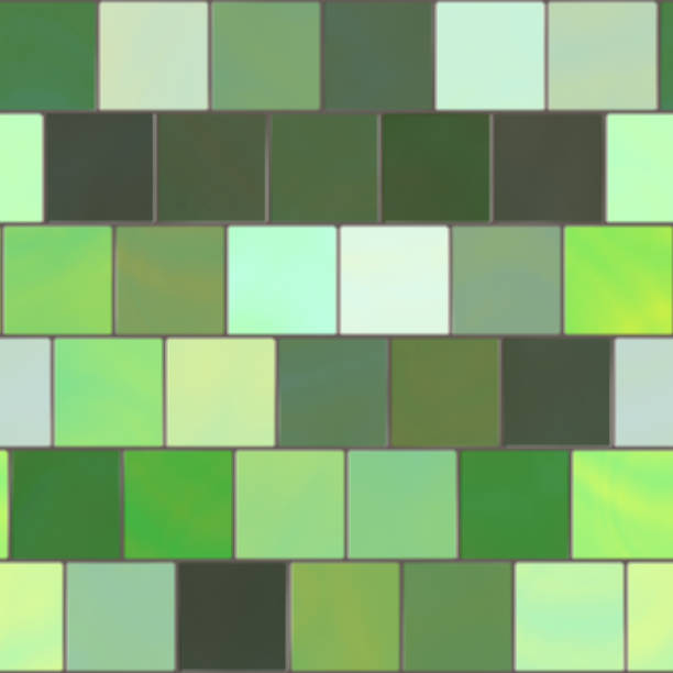 istock Square green tiles. Seamless background. 1062914684