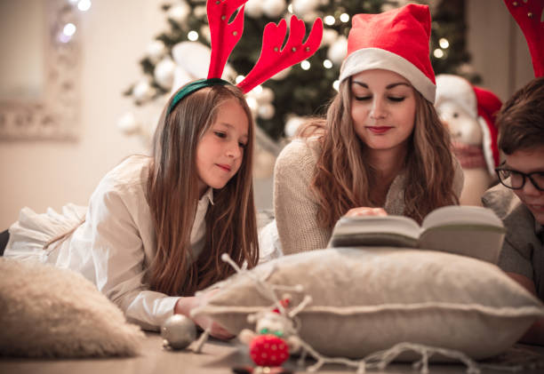 istock Christmas family time with our aunt 2019 1062923630
