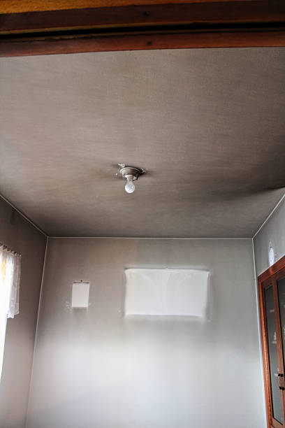 istock Smoke residue in a room after a grease fire 1062932816