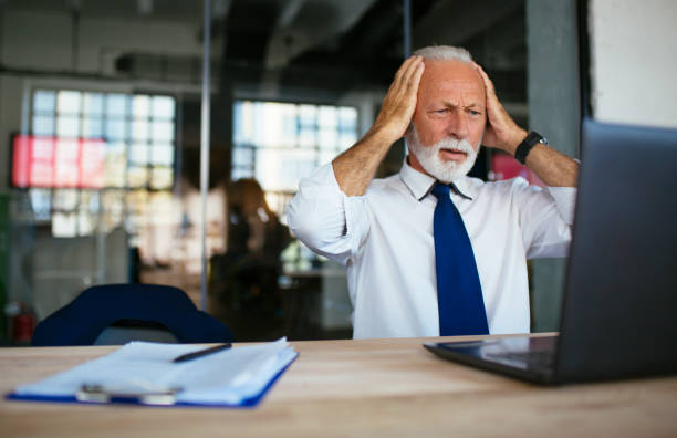 istock Displeased senior businessman 1062939754