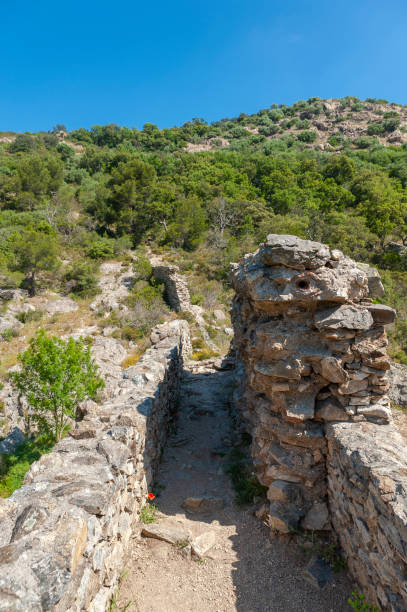 istock Arch bridge Le Pont des Fees in Grimaud-Village 1062948414