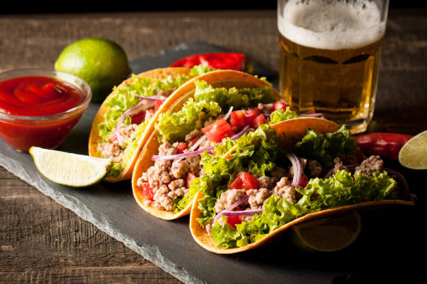 1,600+ Tacos And Beer Stock Photos, Pictures & Royalty-Free Images - iStock