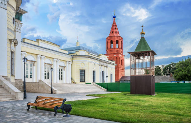 istock bell tower of St. Nicholas Cathedral in  Epifan 1062951264