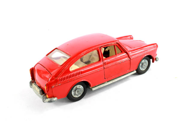 istock Vintage Toy Racing Cars On White Background 1062952650