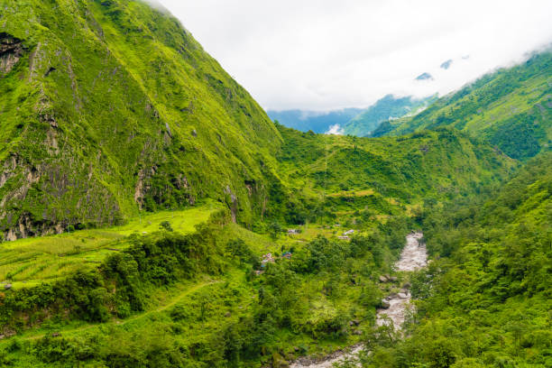 istock Nature view in Annapurna Conservation Area, Nepal 1062960166