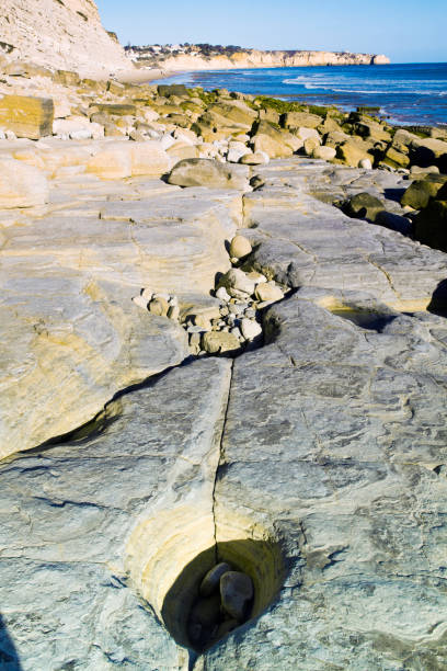 istock rocky cliffs of the beach Porto de Mos 1062960530