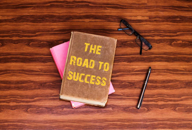 istock A book with the title The Road to success 1062964876