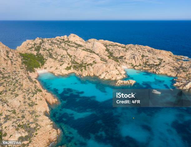 Cala Coticcio Beach Insel Caprera Sardinien Italien Stockfoto und mehr Bilder von Küstenlandschaft