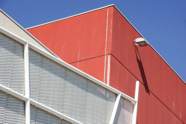 istock Metal Pattern Architecture details Facade Metal Geometric Structure 1062993356