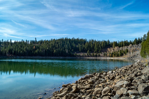istock Crater Lake in the Lassen National Forest 1063011656