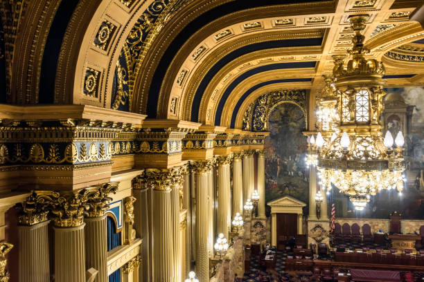 istock Pennsylvania State House of Representatives Chamber 1063016952