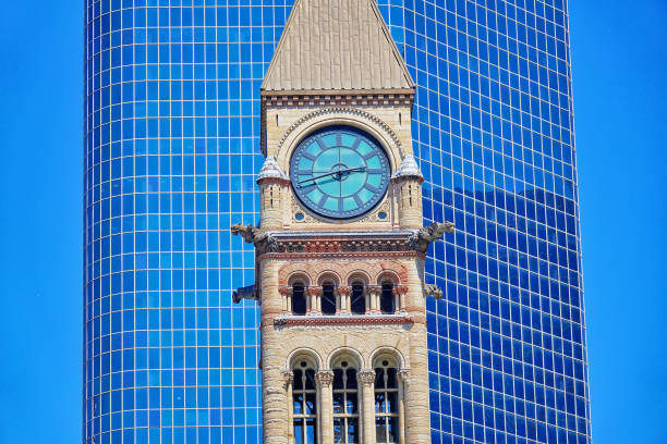 istock Toronto Old City Hall and Nathan Phillips Square at sunset 1063024758