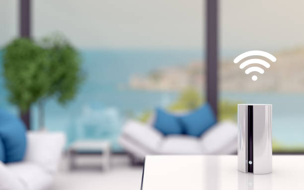 istock Smart speaker in the living room 1063025174