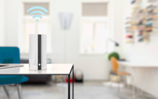 istock Smart speaker in a residential building 1063025244