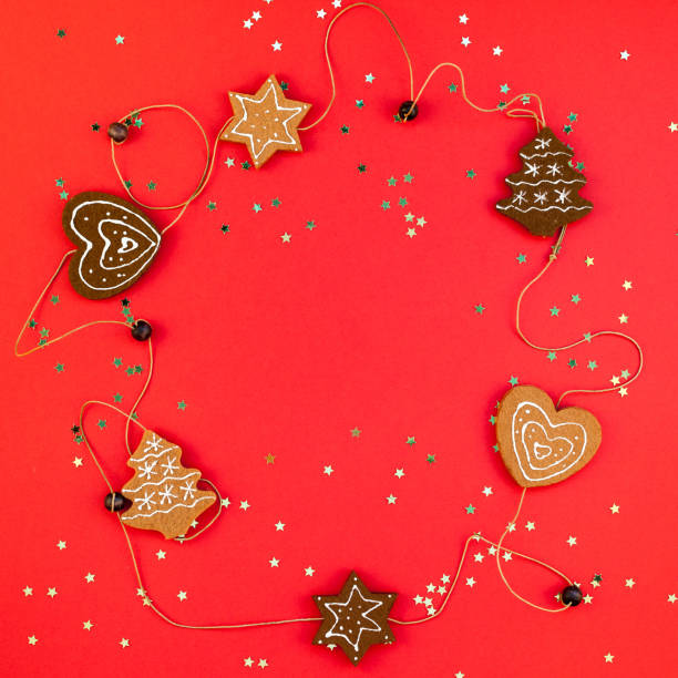 istock New Year Christmas holiday decoration flat lay 1063035240