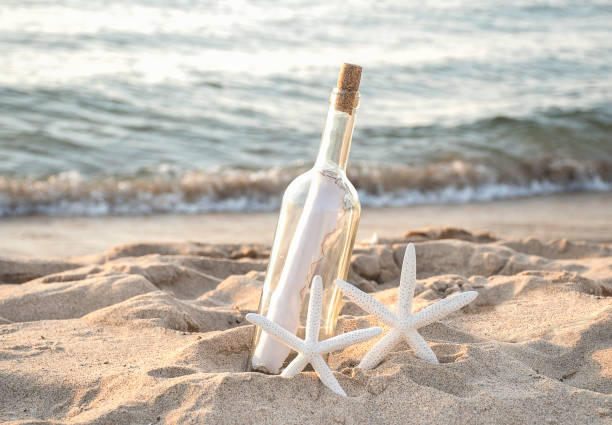 istock white starfish and message in a bottle 1063037374