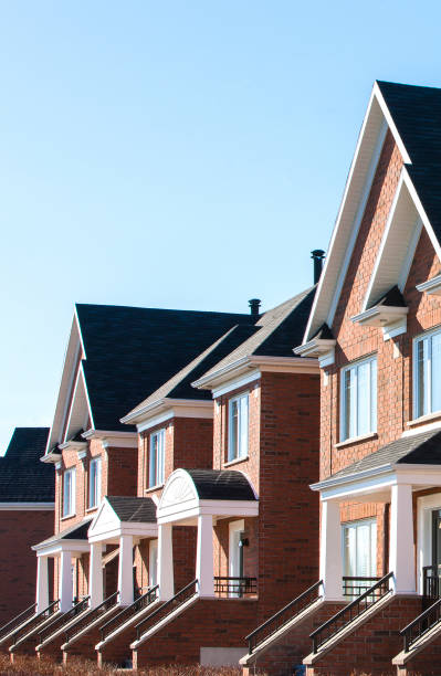 istock Luxurious new townhouses. 1063043958