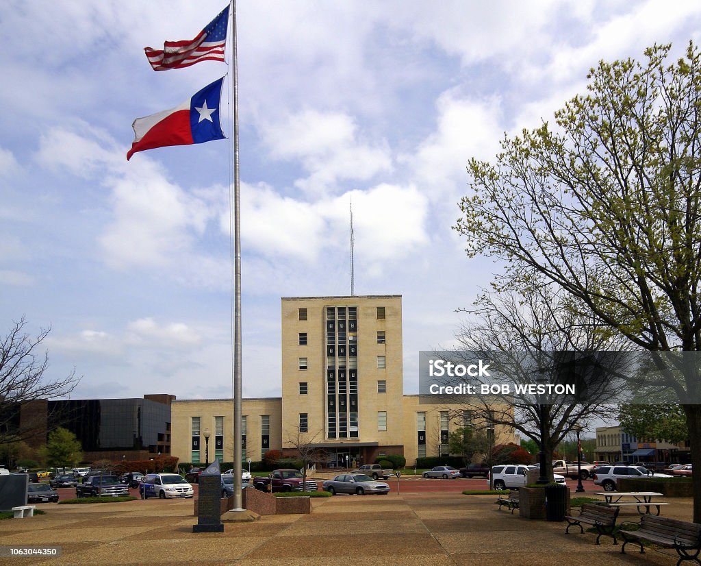 Smith County Courthouse Tyler, Texas Tyler - Texas Stock Photo