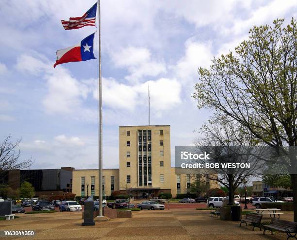 Smith County Courthouse Stock Photo - Download Image Now - Tyler - Texas, USA, Gulf Coast States